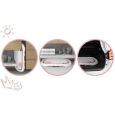 Ricokids Dječja kada s termometrom RK-282 bijela i ružičasta