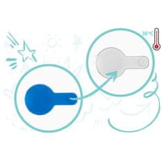 Ricokids Dječja kada s termometrom RK-282 bijela i plava