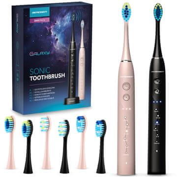 Berdsen Galaxy Duo Sonic četkica za zube, set od 2 komada