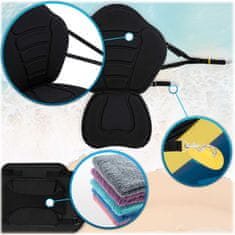 Neo-Sport Crno pjenasto sjedalo za SUP dasku