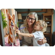 Massido Slika po broju 40x50 cm Corgi pas