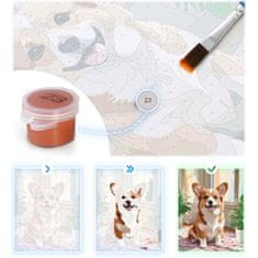 Massido Slika po brojevima 40x50 cm Portret žene