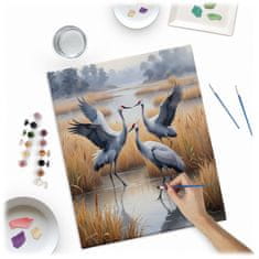 Massido Slika po broju 40x50 cm ždralovi