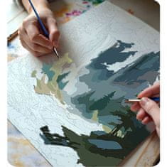 Massido Slika za slikanje po brojevima 40x50 cm Planinski krajolik