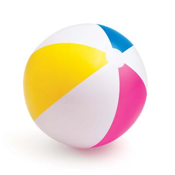 Intex Napuhana lopta za plažu duginih boja 61 cm 59030