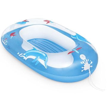 Bestway 34037 Splav za plivanje s motivom plaže s dupinima 102 x 69 cm