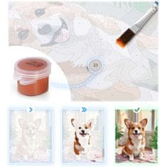 Massido Slika po broju 40x50 cm Astronaut