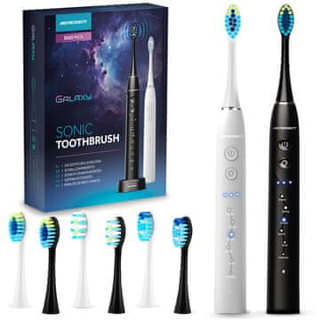 Berdsen Galaxy Duo Sonic četkica za zube, set od 2 komada