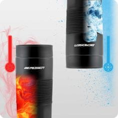 Berdsen Vakuumska termosica 590 ml BD-784 crna