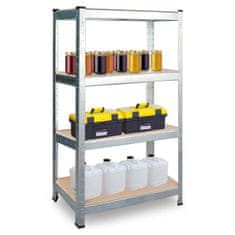 Plonos Metalni stalci za pohranu, set od 2 komada 180 x 90 x 40 cm PL-702