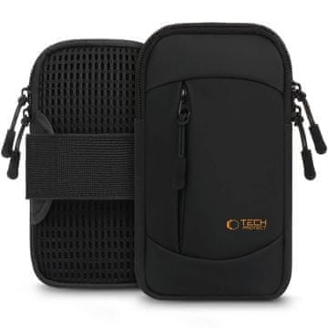 Tech-protect M6 Armband torbica za trčanje, crno/naranča