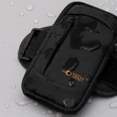 Tech-protect M6 Armband torbica za trčanje, crno/naranča
