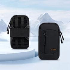 Tech-protect M6 Armband torbica za trčanje, crno/naranča