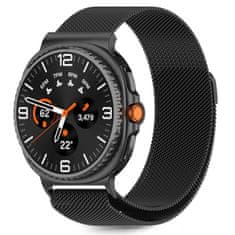 Tech-protect Milanese remen za Samsung Galaxy Watch 8 / Classic (40 / 44 / 46mm), black