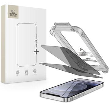 Tech-protect Quick Set Spy 2x zaštitno staklo za iPhone 12 / 12 Pro