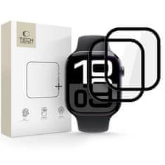 Tech-protect Glass Flex 2x zaštitno staklo za Apple Watch 10 (46mm), crno