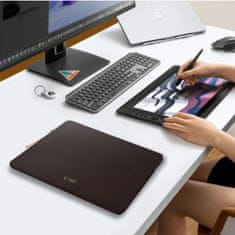 Tech-protect Fleece torbica za laptop 15-16'', tamnosmeda