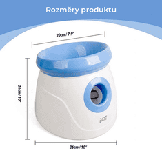 BOT BOT Automatski bacač loptica za pse L2 plave boje