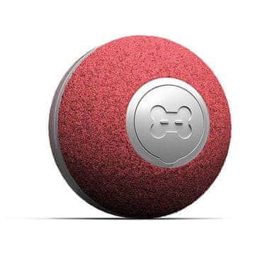 Cheerble Smart Mini Ball Interaktivna lopta za mačke crvene boje