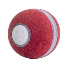 Cheerble Smart Mini Ball Interaktivna lopta za mačke crvene boje