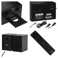 Adler Mini Hi-Fi Adler Ad 1917, FM, CD, USB, Bluetooth, Watch, Pilot, 2x25W