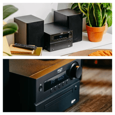 Adler Mini Hi-Fi Adler Ad 1917, FM, CD, USB, Bluetooth, Watch, Pilot, 2x25W