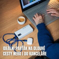 BOT Powerbank velikog kapaciteta P12 30000mAh 22.5W bijela