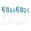 Ultrasonic nastavci za Philips Sonicare C3 Premium Plaque Defense, 8 komada, bijeli