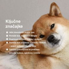 Barkode Dnevni dodatak prehrani za pse, probiotici za pse, podržava imunitet, protiv alergija, zglobove i kožu, konoplja, glukozamin, probiotici, ukusne mekane poslastice, MultiChew, 2