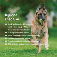 Barkode Mekane poslastice za pse za zglobove i pokretljivost, MSM pas, glukozamin, hondroitin, zelenousna školjka, prirodna podrška za sve pse, MobilityChew, 1