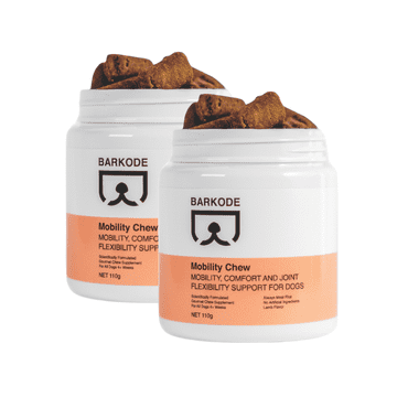 Barkode Mekane poslastice za pse za zglobove i pokretljivost, MSM pas, glukozamin, hondroitin, zelenousna školjka, prirodna podrška za sve pse, MobilityChew