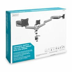 Digitus nosač za 3 monitora na stolu, srebrno/crni DA-90363