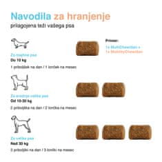 Barkode 2x Paket Mobility + Multi Chew za pse, podrška zglobovima, imunitetu i probavi, glukozamin, probiotici, konoplja, vitamini, Mobility+multi, 4