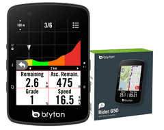 Bryton Biciklističko računalo Rider 650 E, USB-C