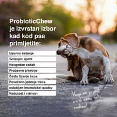 Barkode Probiotic Chew mekane poslastice za pse, prirodna podrška probavi, probiotici, prebiotici i vlakna, bez umjetnih dodataka, ProbioticChew, 2