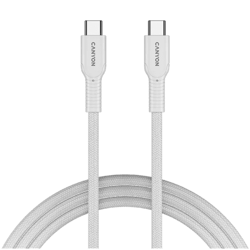 OnWire 60CL kabel, USB-C na USB-C, 60W, bele barve