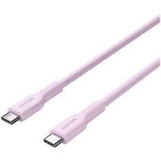 Canyon OnWire 60CL kabel, USB-C na USB-C, 60 W, ružičasti (CND-CCAP60AB10PK)