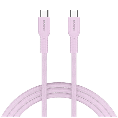 Canyon OnWire 60CL kabel, USB-C na USB-C, 60 W, ružičasti (CND-CCAP60AB10PK)
