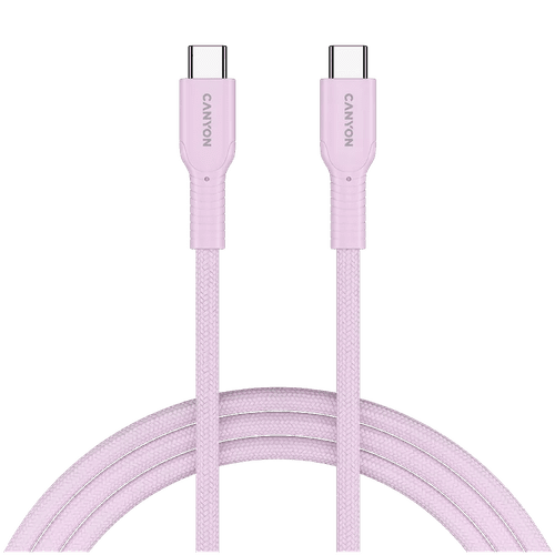 OnWire 60CL kabel, USB-C na USB-C, 60W, roza barve