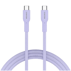Canyon OnWire 60CL kabel, USB-C na USB-C, 60W, ljubičasti (CND-CCAP60AB10PU)