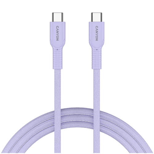 OnWire 60CL kabel, USB-C na USB-C, 60W, vijolične barve