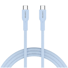 Canyon OnWire 60CL kabel, USB-C na USB-C, 60 W, plavi (CND-CCAP60AB10LBL)