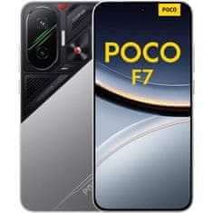POCO F7 pametni telefon, 12/512 GB, srebrni