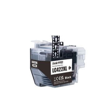 Toner123 Zamjenska tinta za Brother LC422XLBK / MFC-J5340DW, MFC-J5345DW, MFC-J5740DW, MFC-J6540DW, MFC-J6940DW - crna XL