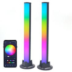 BOT Pametna stolna lampa s glazbenim načinom rada 2 kom.