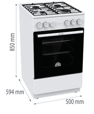 Gorenje Štednjak GG5A12WH