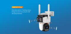 Robaxo RC662DR V2.0 DUAL, WiFi, IP kamera, vanjska kamera, bežična kamera