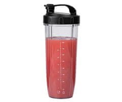 Alpina blender za smoothie, 1200 W, 1 l, crni i srebrni