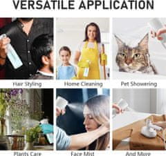 Netscroll Višenamjenski kuhinjski raspršivač za ulje, ocat i druge tekućine LiquidSprayer, 200 ml, bez BPA, za salate, pečenje i airfryer, LiquidSprayer
