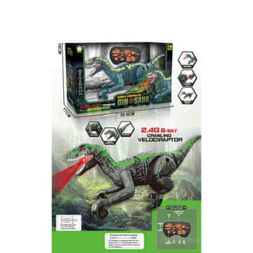 Denis RC Velociraptor na baterije, svjetlo, zvuk, hod